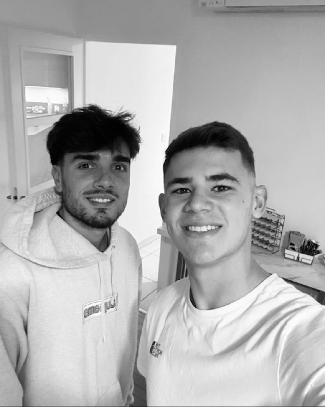 Client au salon avec son barbier