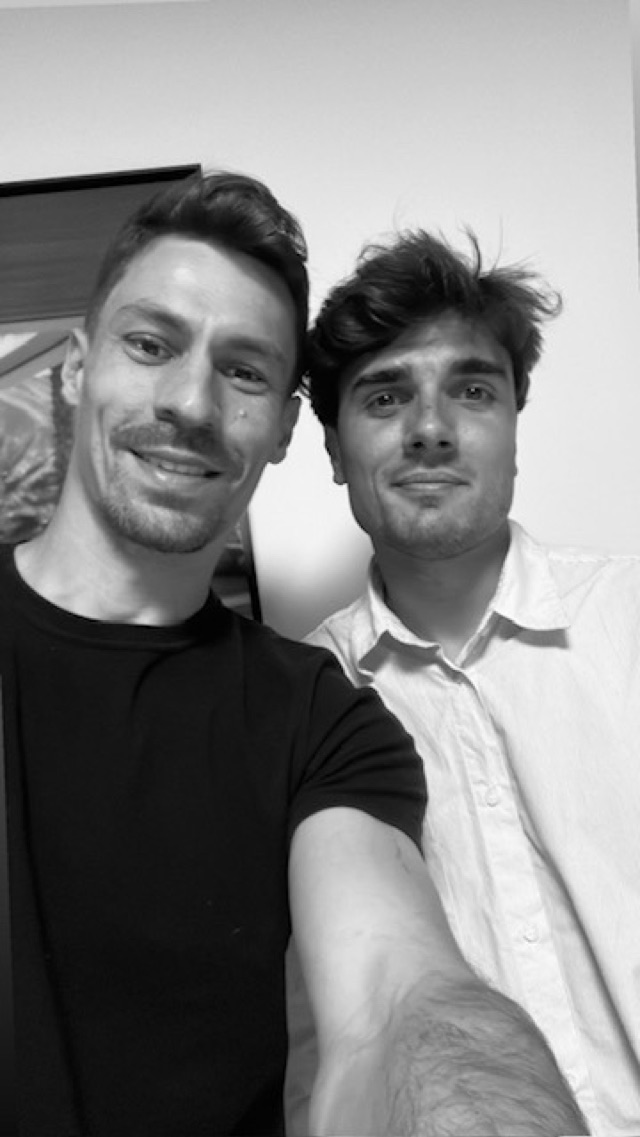 Client au salon avec son barbier